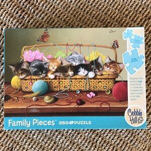 2for$20🧩Cobble Hill Cat Puzzle 350 Pieces